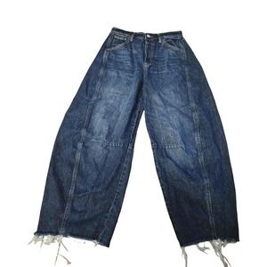 Universal Thread Darted Barrel Ankle Jeans Blue Medium Wash 8R